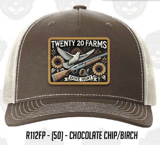 Twenty 20 Farms Dove Hunt hat in Chocolate Chip and Birch