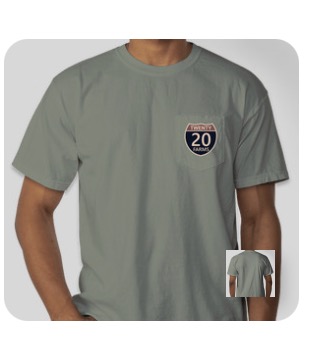 Twenty 20 Farms shield shirt in Sage